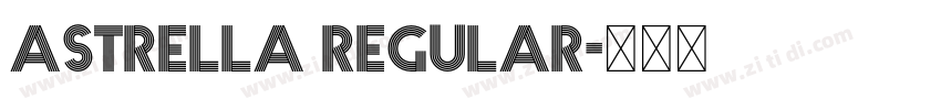 Astrella Regular字体转换